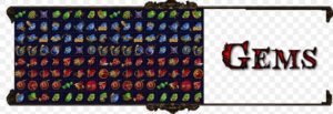 path of exile items with gems